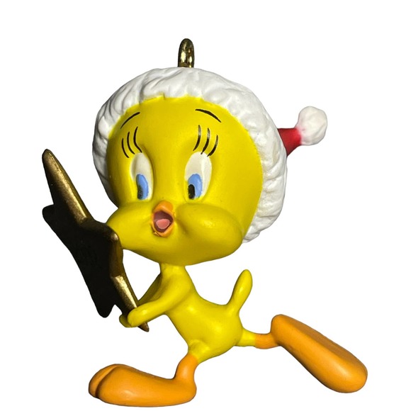 Miniature Hallmark Keepsake Ornaments Tweety Looney Tunes Original Box Lot of 3 - Picture 11 of 12